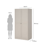 Brande Wardrobe 2 Frame Doors