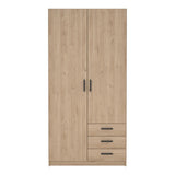 Sprint Wardrobe with 2 Doors + 3 Drawers