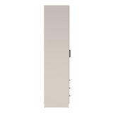 Sprint Wardrobe with 2 Doors + 3 Drawers
