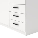 Sprint Wardrobe with 3 Doors + 3 Drawers