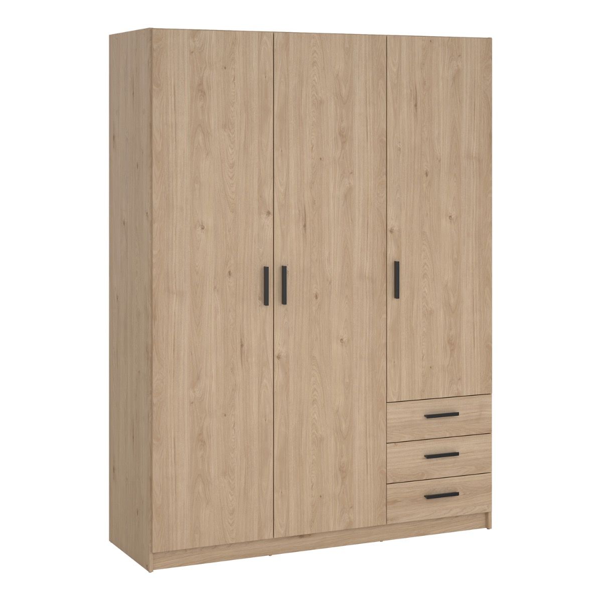 Sprint Wardrobe with 3 Doors + 3 Drawers