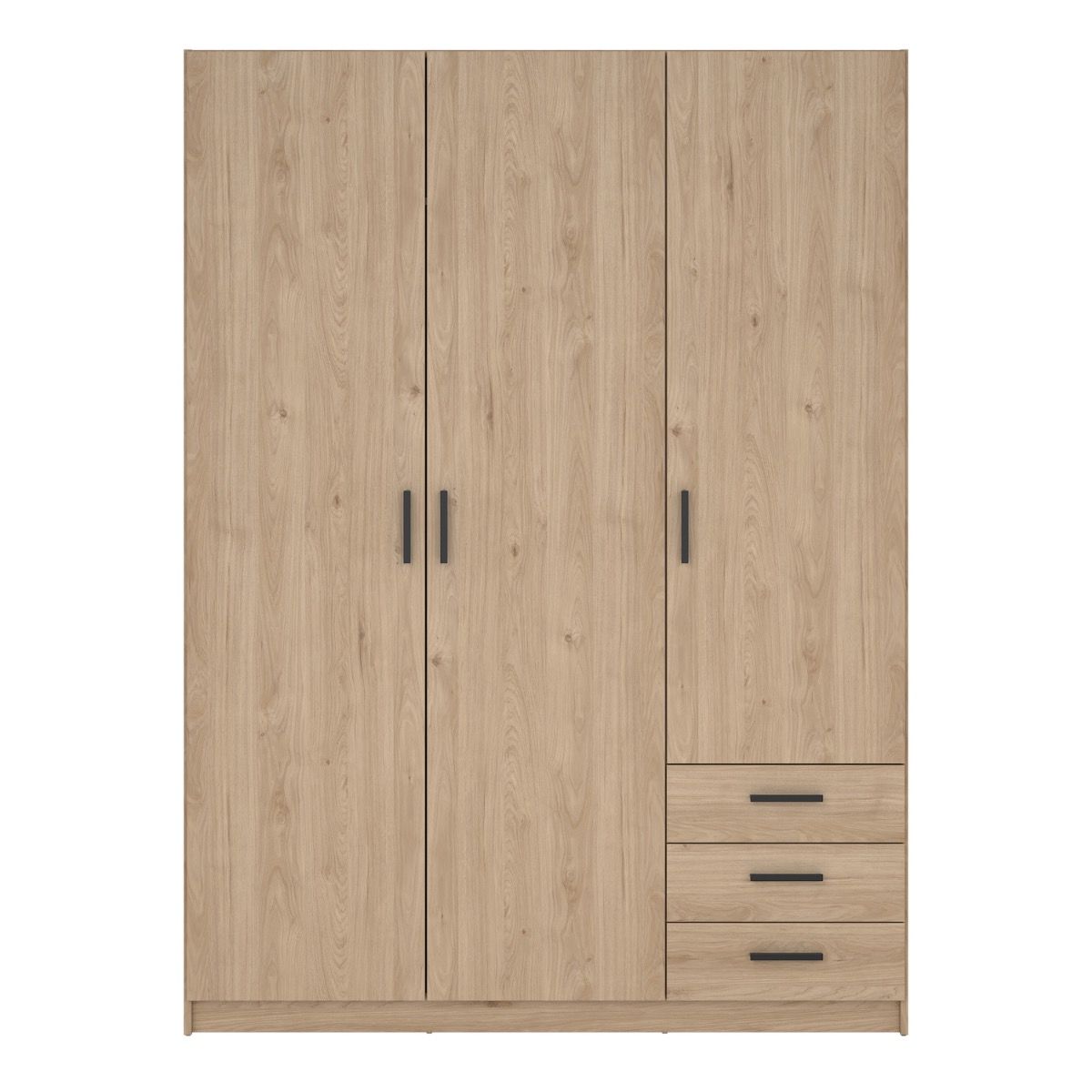 Sprint Wardrobe with 3 Doors + 3 Drawers