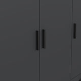 Sprint Wardrobe with 3 Doors + 3 Drawers