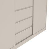 Naia Wardrobe with 2 Sliding Doors 1 Door 3 Drawers