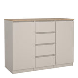 Naia Sideboard with 4 Drawers 2 Doors