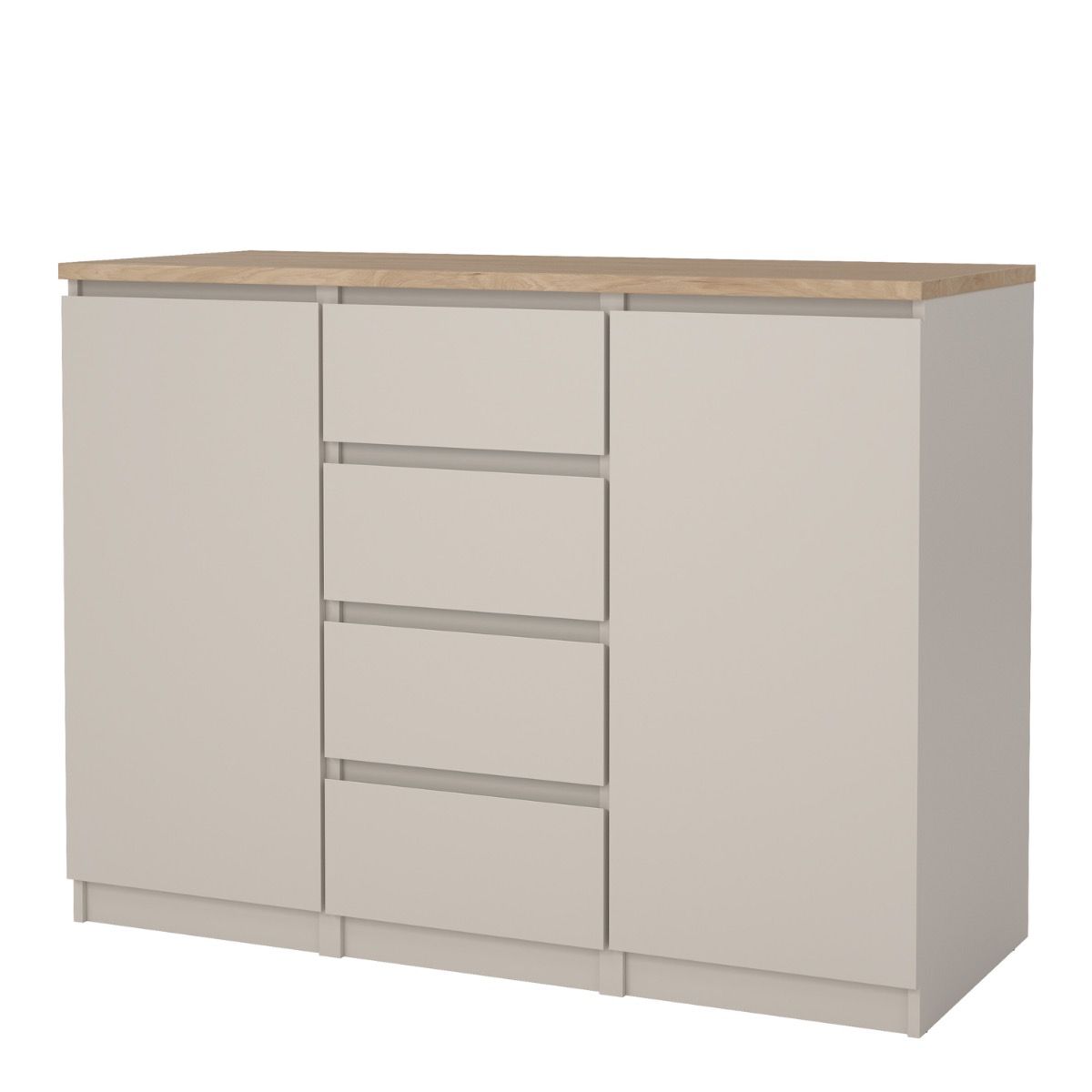 Naia Sideboard with 4 Drawers 2 Doors