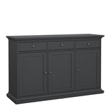 Paris Sideboard with 3 Doors and 3 Drawers