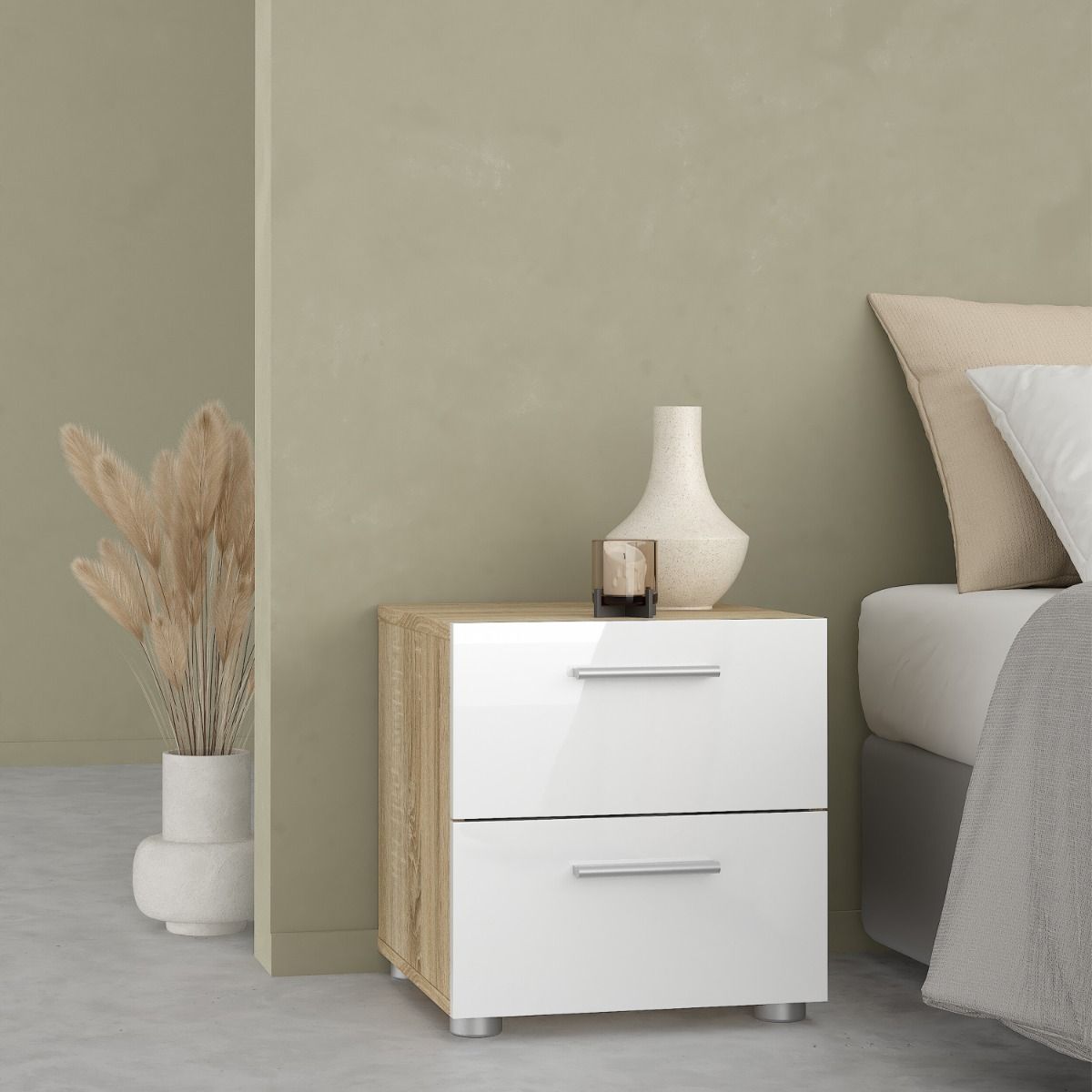 Pepe Bedside 2 Drawers