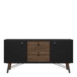 Ry Sideboard 2 Doors 2 Drawers in Black Walnut