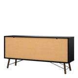 Ry Sideboard 2 Doors 2 Drawers in Black Walnut