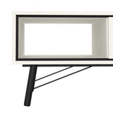 Ry Coffee Table with Drawer in Matt White