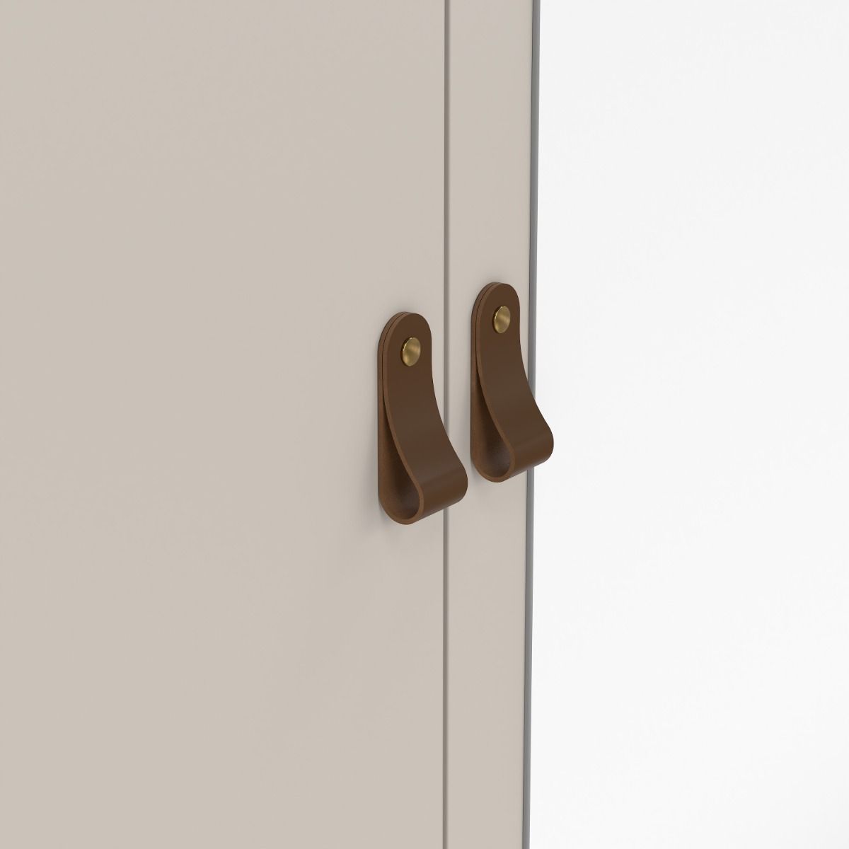 Barcelona Wardrobe with 2 Doors 1 Mirror Door 2 Drawers