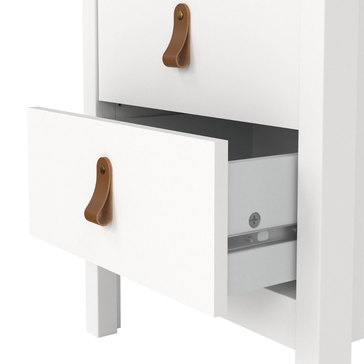 Barcelona Bedside Table 2 Drawers