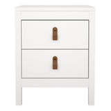 Barcelona Bedside Table 2 Drawers