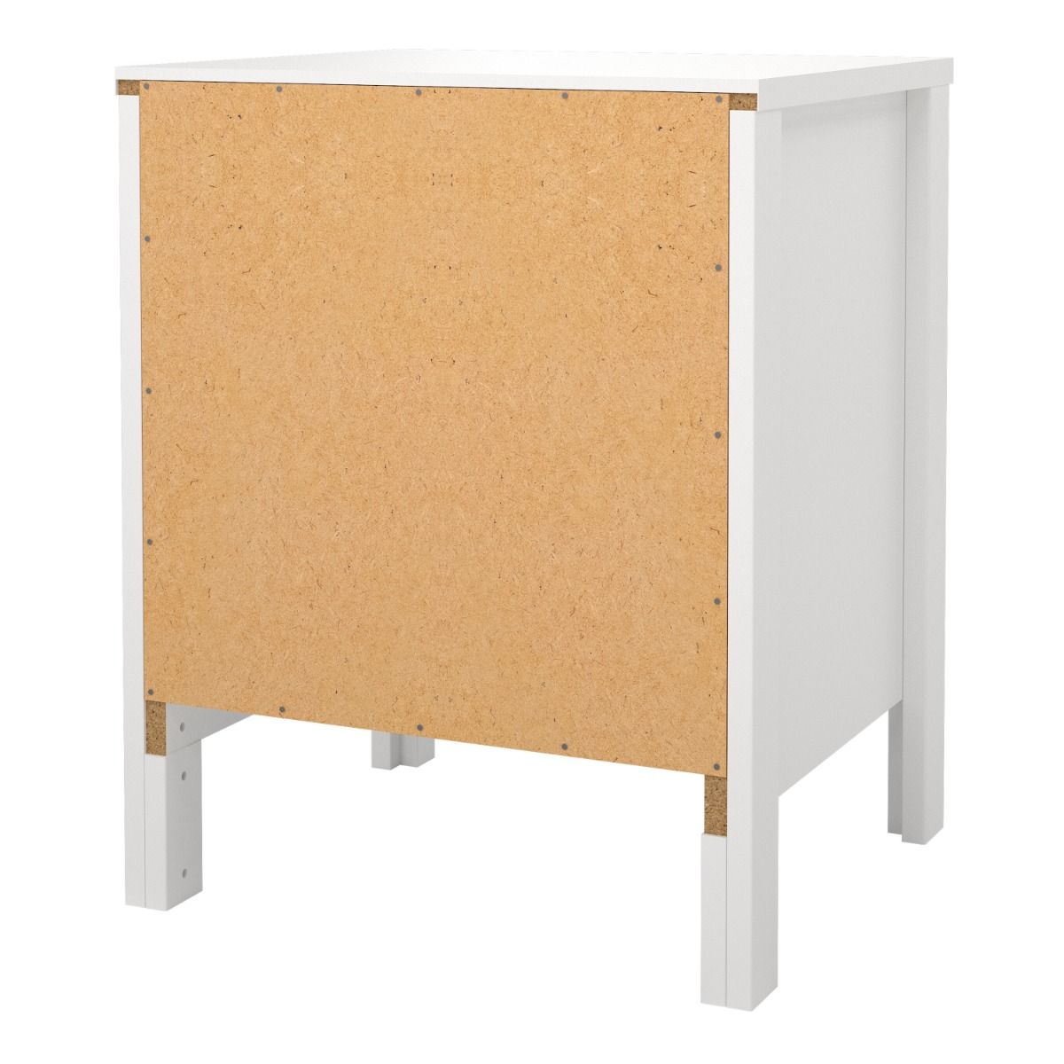 Barcelona Bedside Table 2 Drawers