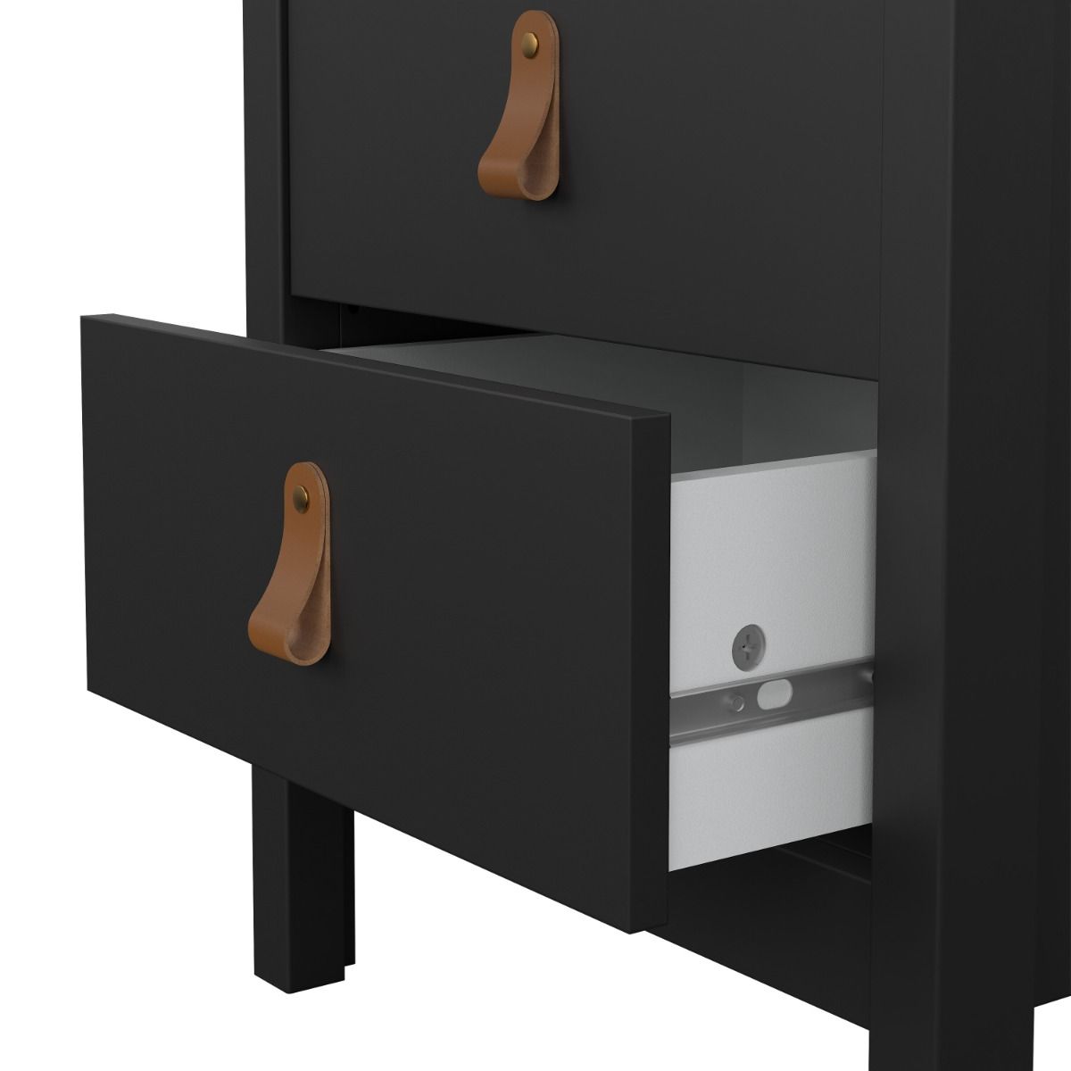 Barcelona Bedside Table 2 Drawers