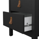 Barcelona Bedside Table 2 Drawers