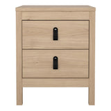 Barcelona Bedside Table 2 Drawers