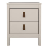 Barcelona Bedside Table 2 Drawers