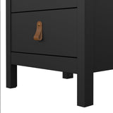 Barcelona Bedside Table 3 Drawers