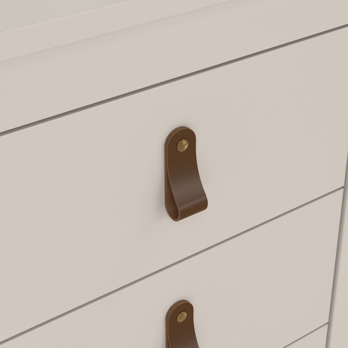 Barcelona Bedside Table 3 Drawers