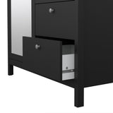 Madrid Wardrobe with 1 Door 1 Mirror Door 2 Drawers