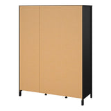 Madrid Wardrobe with 2 Doors 1 Mirror Door 2 Drawers