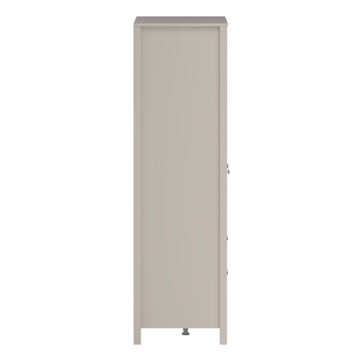 Madrid Wardrobe with 2 Doors + 1 Mirror Door + 2 Drawers in Cashmere