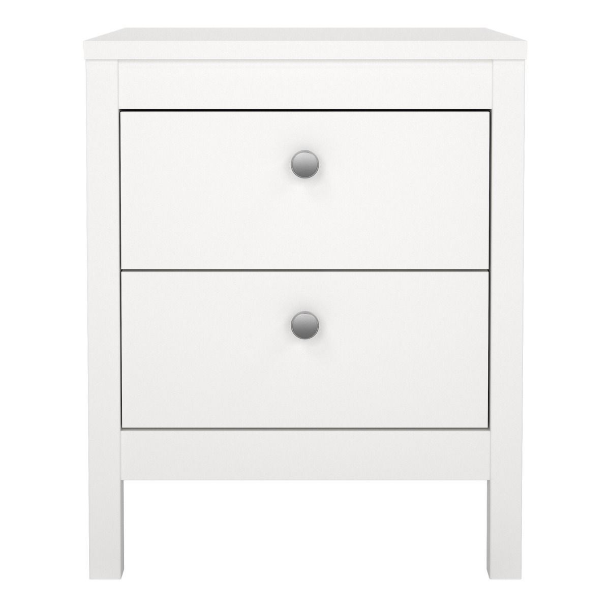 Madrid Bedside Table 2 Drawers