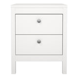Madrid Bedside Table 2 Drawers