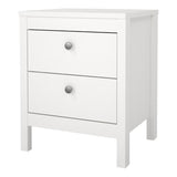 Madrid Bedside Table 2 Drawers