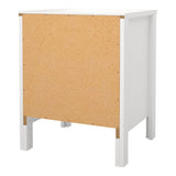 Madrid Bedside Table 2 Drawers