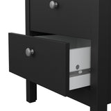 Madrid Bedside Table 2 Drawers