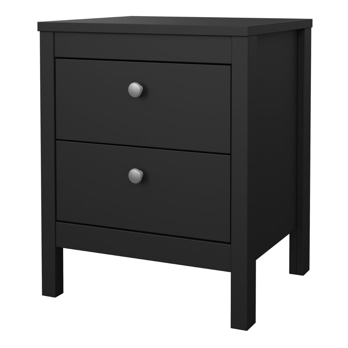 Madrid Bedside Table 2 Drawers