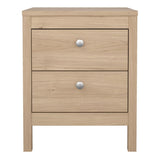 Madrid Bedside Table 2 Drawers