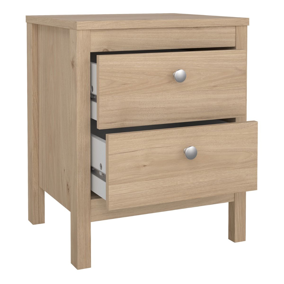 Madrid Bedside Table 2 Drawers