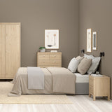 Madrid Bedside Table 2 Drawers