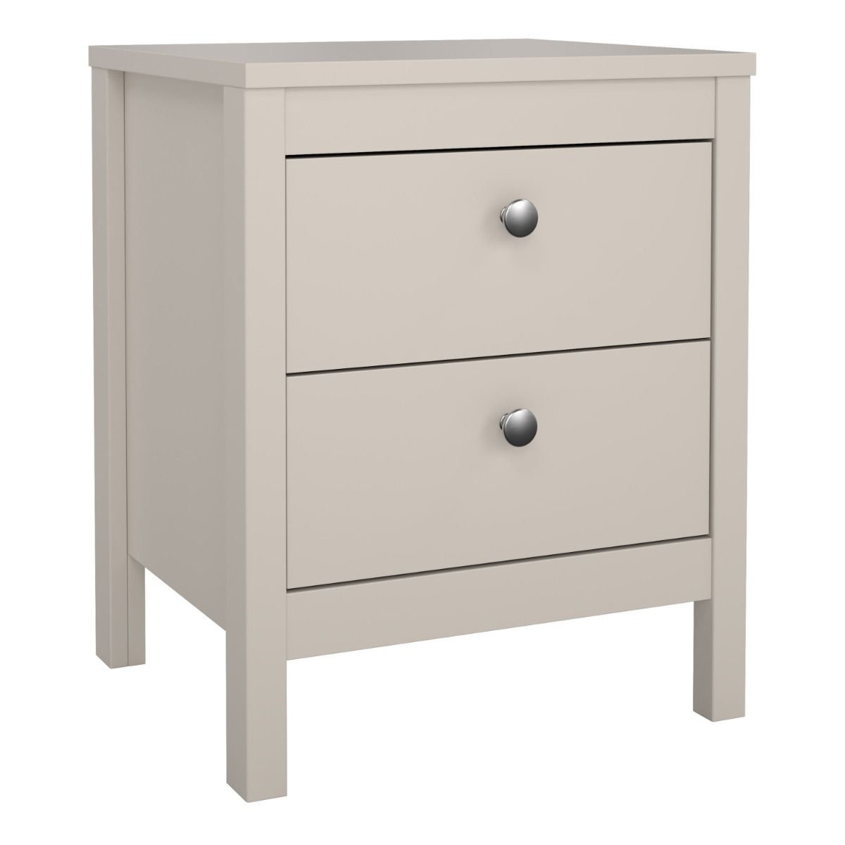 Madrid Bedside Table 2 Drawers