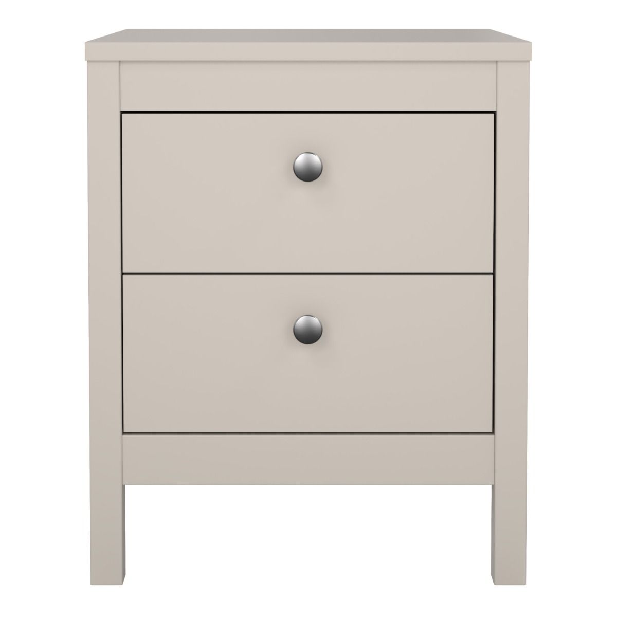 Madrid Bedside Table 2 Drawers