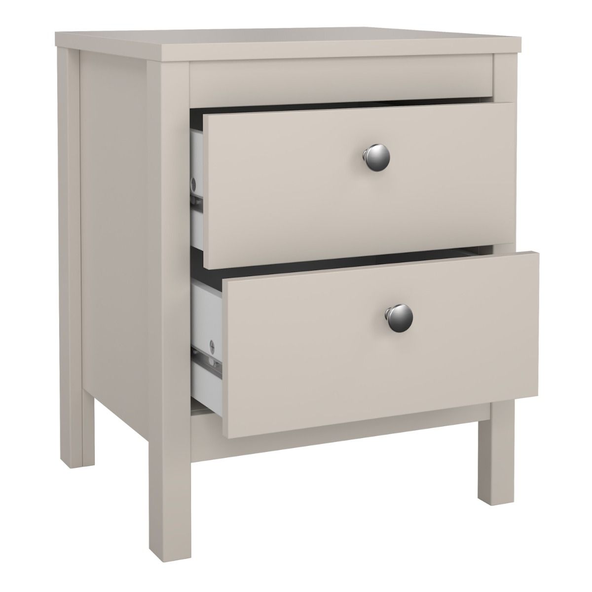 Madrid Bedside Table 2 Drawers