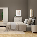 Madrid Bedside Table 2 Drawers