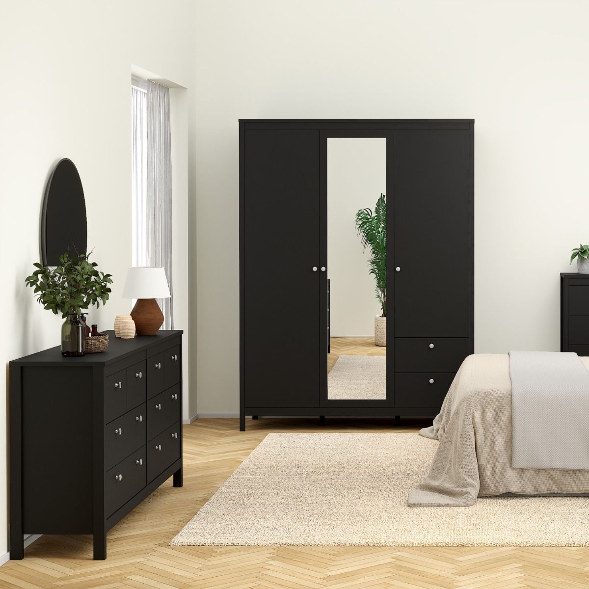 Madrid Double Dresser 4+4 Drawers