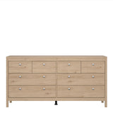 Madrid Double Dresser 4+4 Drawers