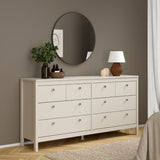 Madrid Double Dresser 4+4 Drawers