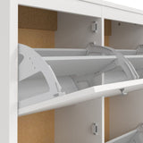 Madrid Shoe Cabinet 4 Flip Down Doors