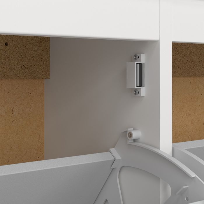 Madrid Shoe Cabinet 4 Flip Down Doors