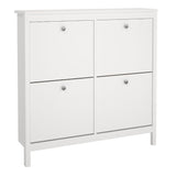 Madrid Shoe Cabinet 4 Flip Down Doors