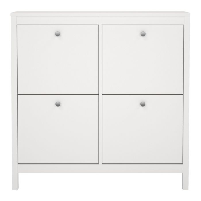 Madrid Shoe Cabinet 4 Flip Down Doors