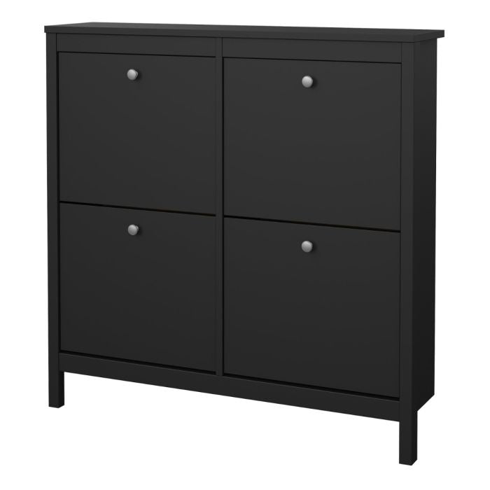 Madrid Shoe Cabinet 4 Flip Down Doors