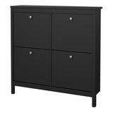 Madrid Shoe Cabinet 4 Flip Down Doors
